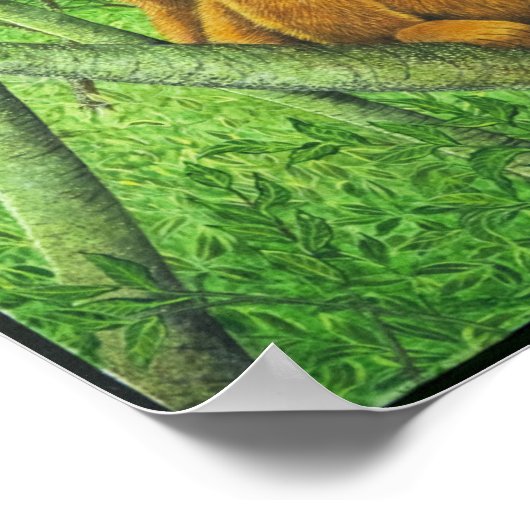 Poster Accrochez-vous (Coin)