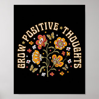 Poster Accroître des pensées positives Groupe de sensibil