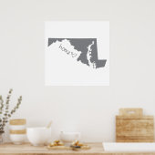 Poster Accueil <3 Maryland (Cuisine)
