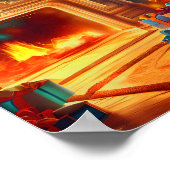 Poster Accueil à Noël (Coin)