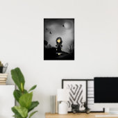 Poster Accueil Accueil Haunted Home (Bureau à domicile)