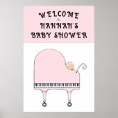 Poster Accueil baby shower (Devant)