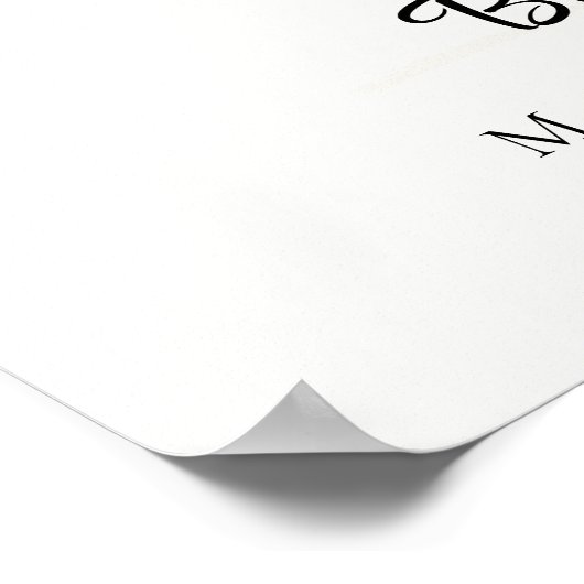 Poster Accueil Baby shower Champagne de Bouteille Poppin (Coin)