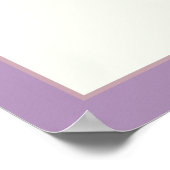 Poster Accueil Baby shower de l'aquarelle Succulents (Coin)