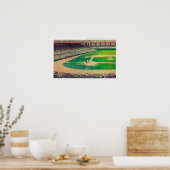 Poster Accueil Base Bleachers Vue du parc Comiskey (Cuisine)