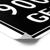 Poster Accueil Bibliothèque Dewey Nombre décimal Busroll (Coin)