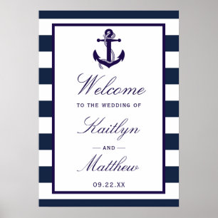 Poster Accueil de la collection de Mariages d'Ancres naut