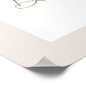 Poster Accueil de la Fête des mariées SUTTON (Coin)