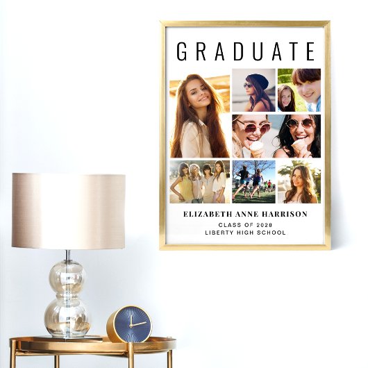 Poster Accueil de la fête d'obtention du diplôme de la 7è