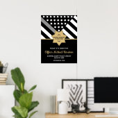 Poster Accueil de la fête d'obtention du diplôme de l'age (Bureau à domicile)