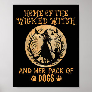 Poster Accueil De La Sorcière Maléfique Et Son Pack De Ch