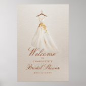 Poster Accueil de Mariage à Prix Abordable - Robe de Mari (Devant)