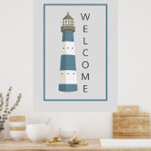 Poster Accueil de phare moderne (Cuisine)
