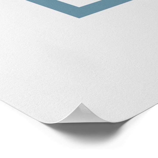 Poster Accueil de phare moderne (Coin)