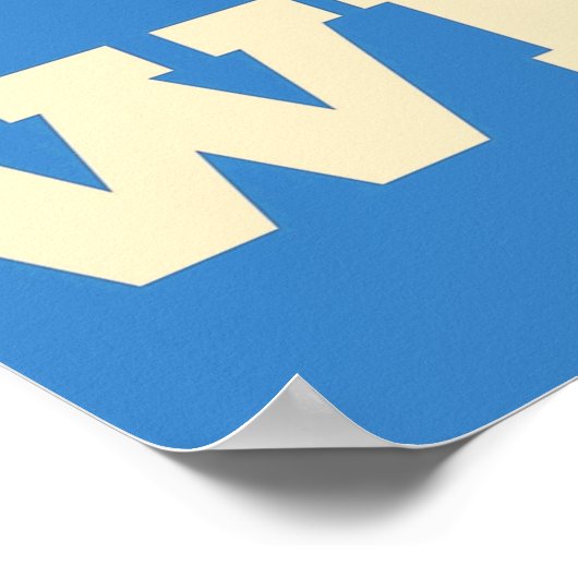 Poster accueil des réfugiés (Coin)