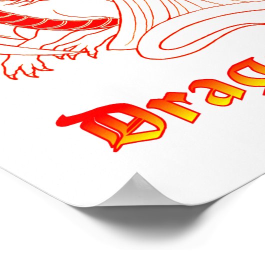 Poster Accueil Dragons (Coin)