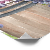 Poster Accueil du calendrier de l'itinéraire de réunion (Coin)