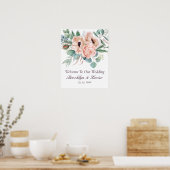 Poster Accueil du Mariage de radiance Poppy (Cuisine)