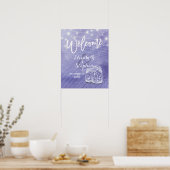 Poster Accueil du Mariage Mason Jars String Lights (Cuisine)
