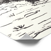 Poster Accueil du Mariage Sketch Mountain (Coin)