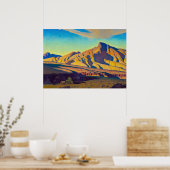 Poster Accueil du Rat du désert par Maynard Dixon (Cuisine)