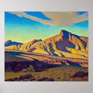 Poster Accueil du Rat du désert par Maynard Dixon