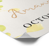 Poster Accueil Fête de la vie Service funéraire (Coin)