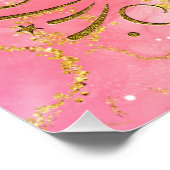 Poster Accueil Fête des mariées De Dégustation De Vins (Coin)