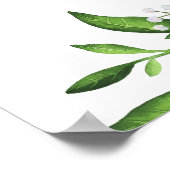 Poster Accueil Mariage de Citrons et Pamplemousses (Coin)