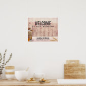 Poster Accueil mariage Lait rustique Can (Cuisine)