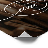 Poster Accueil Mariage photo classique (Coin)