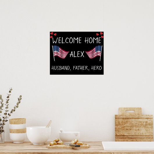 Poster Accueil Militaire (Cuisine)