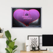 Poster Accueil New Jersey (Bureau à domicile)