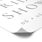 Poster Accueil parfait de la Fête des mariées de poires (Coin)