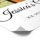 Poster Accueil photo de la fête de graduation (Coin)