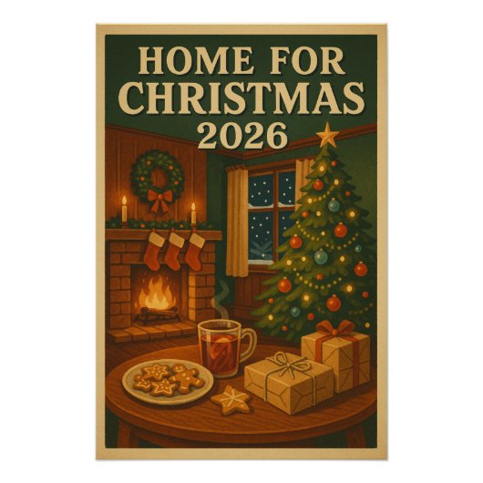 Poster Accueil pour Noël 2026 (Devant)