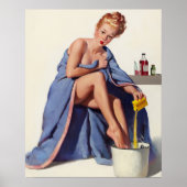 Poster Accueil Remède Pin Up (Devant)