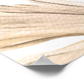 Poster Accueil Rustique Boho-Chic Mariage (Coin)