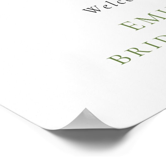 Poster Accueil rustique Fresh off the Market Fête des mar (Coin)