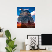 Poster Accueil sur le plateau (Bureau à domicile)