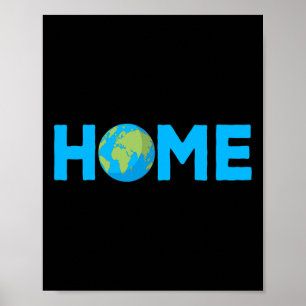 Poster Accueil Terre - Protéger la planète - De l'environ