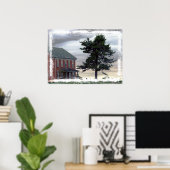 Poster Accueil vide (Bureau à domicile)