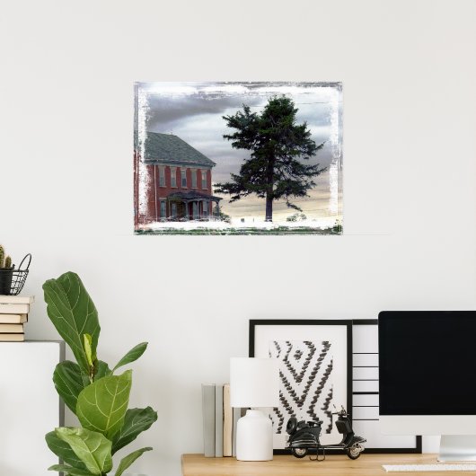 Poster Accueil vide (Bureau à domicile)