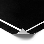 Poster Ace of Spades Motivational Typographie citation (Coin)