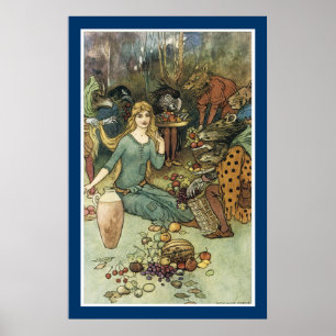 Poster Acheter chez nous avec un Curl d'or