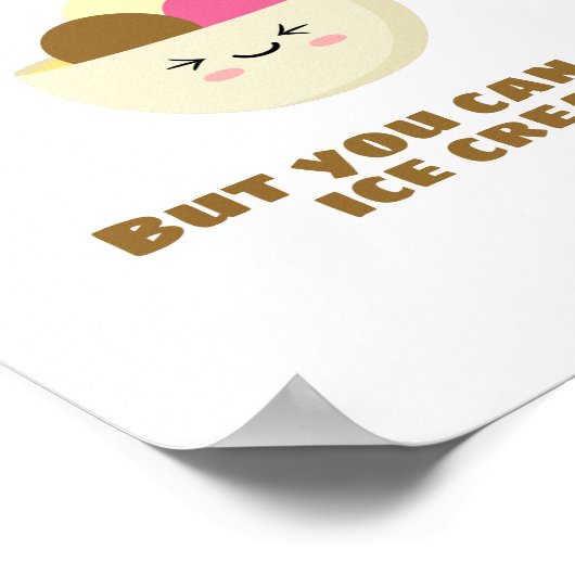 Poster Acheter de la crème glacée (Coin)