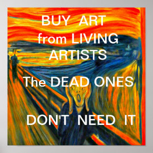 Poster Acheter de l'art chez Living Artists