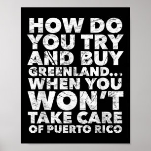 Poster Acheter Groenland Ne S'Occupera Pas De Porto Rico