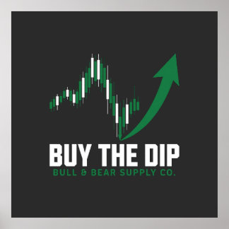 Poster Acheter la Baisse — Édition Crypto & Trader Boursi
