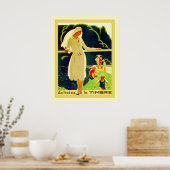 Poster Achetez Le Timbre ~ Vintage Guerre Mondiale 1 (Cuisine)